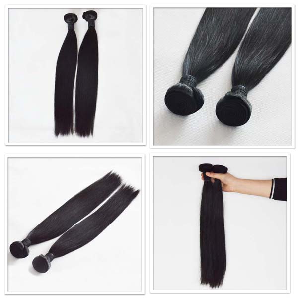 Virgin unprocssed real indian hair weft YJ112
